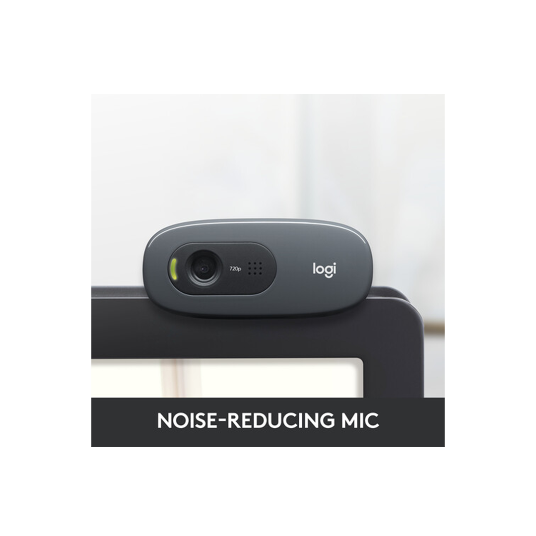 Logitech C270 HD Webcam - Black in Qatar Logitech C270 HD Webcam - Black in Qatar